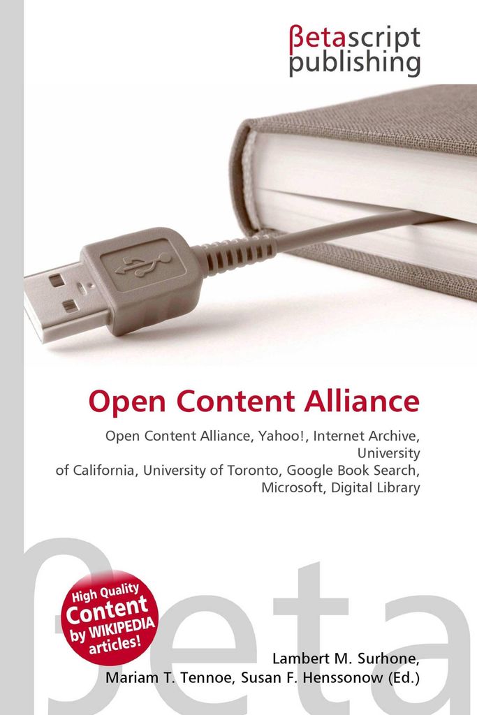 Open Content Alliance Produktbild 