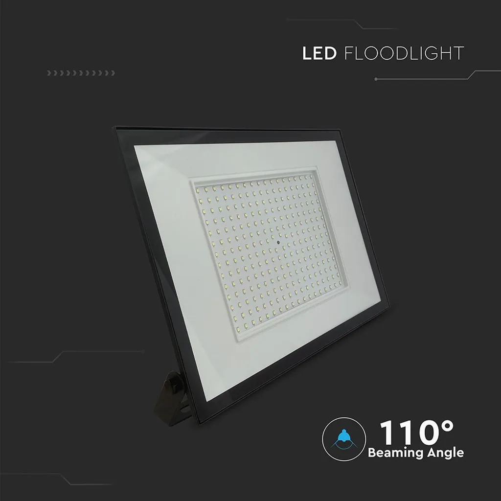 Projecteur extérieur LED 200W étanche IP65 pour éclairage grand angle