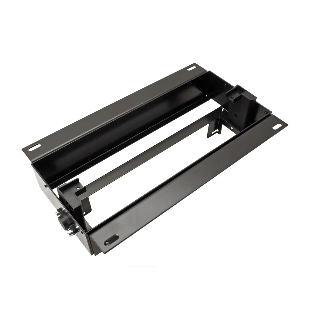 BACHMANN Top Frame 925.100 Boîtier Multiprise 4 Sorties sans Clapet Noir - 4