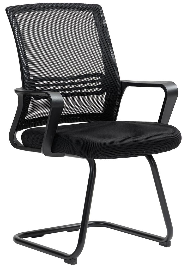 HOMCOM set van 2 ergonomische bureaustoelen, met Productafbeelding 