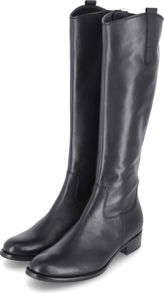 Gabor Damen Stiefel XS Schwarz Glattleder 38