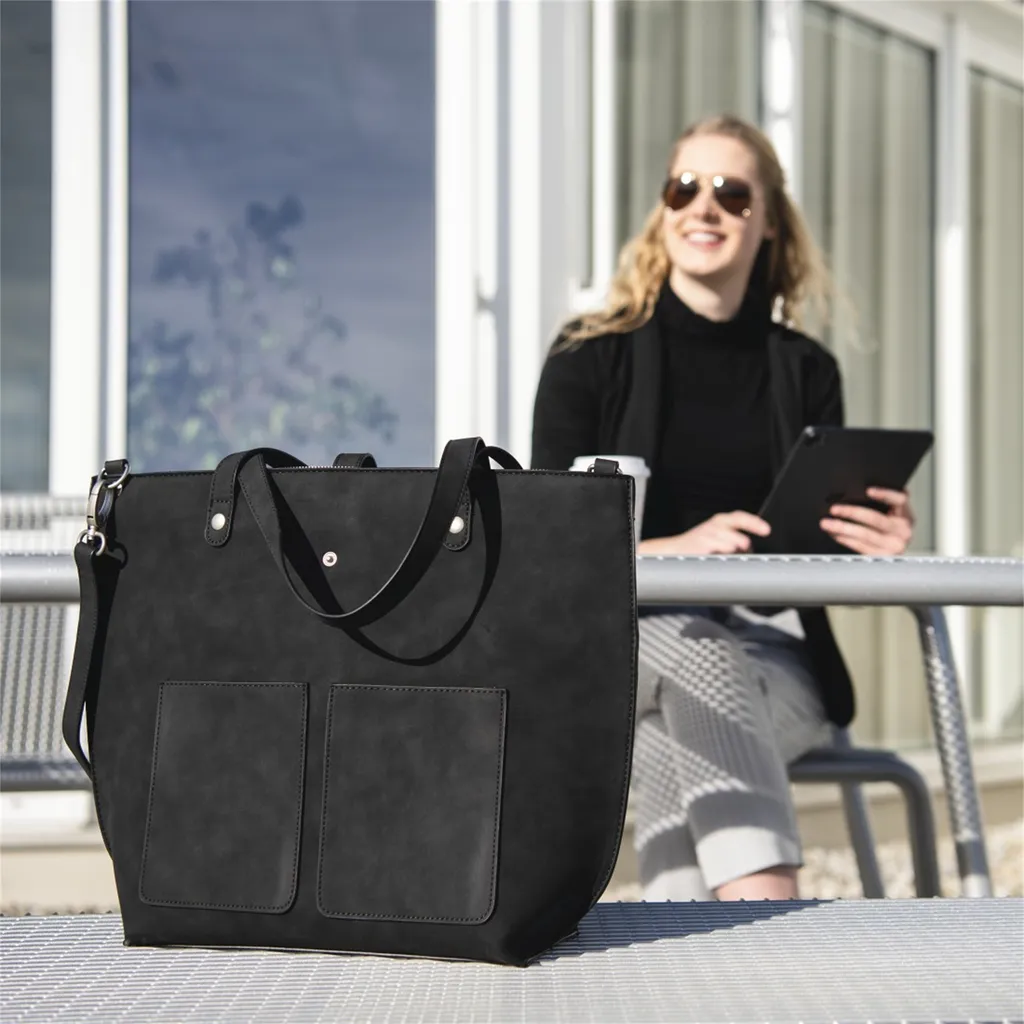 Sacoche Travail Femme 14 Pouces Hama Classy Idéal Déplacements Noir