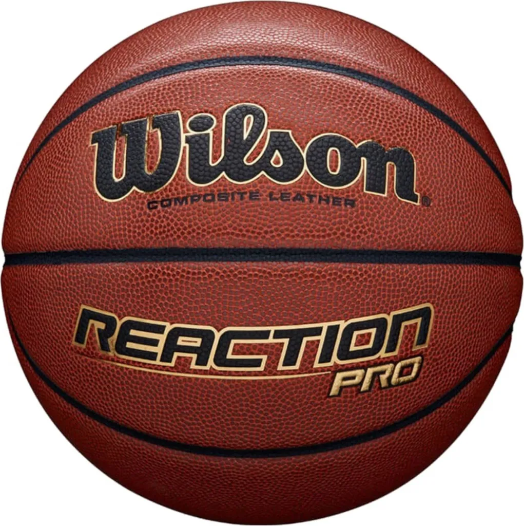 Ballon Wilson Reaction Pro avec Grip Haute Performance et Canaux Profonds