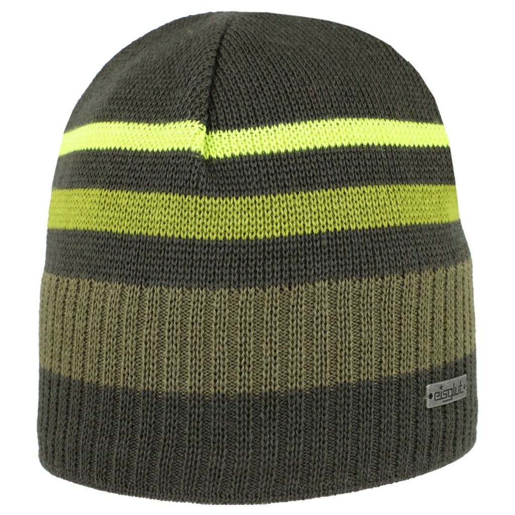 Eisglut Herren Stage Merino Wintermütze OLIVE