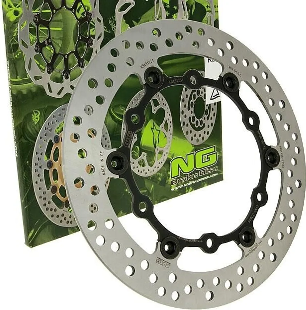 Bremsscheibe NG 1195 flottant 267mm sécurisée pour Yamaha XJ/XV 125-1100