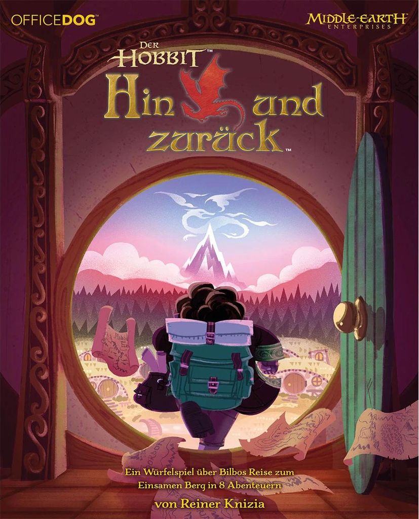 Asmodee GmbH Der Hobbit Hin und zurück  DE Sonstige Produktbild 