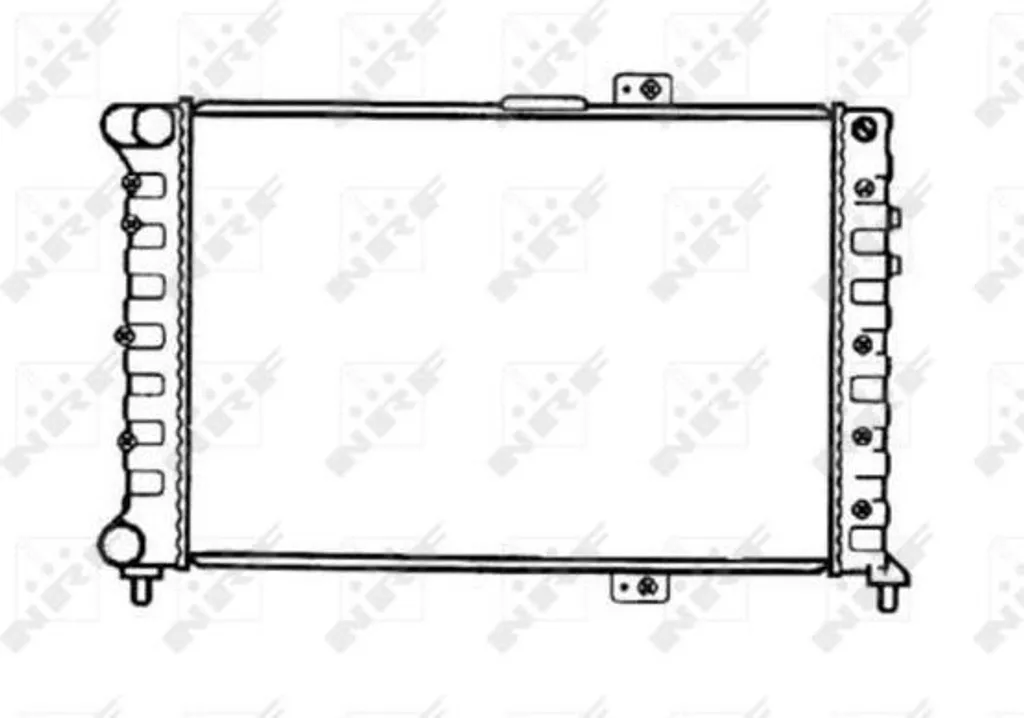 Radiateur Moteur Anti-Surchauffe Alfa 166 NRF 53241 Réparation OE