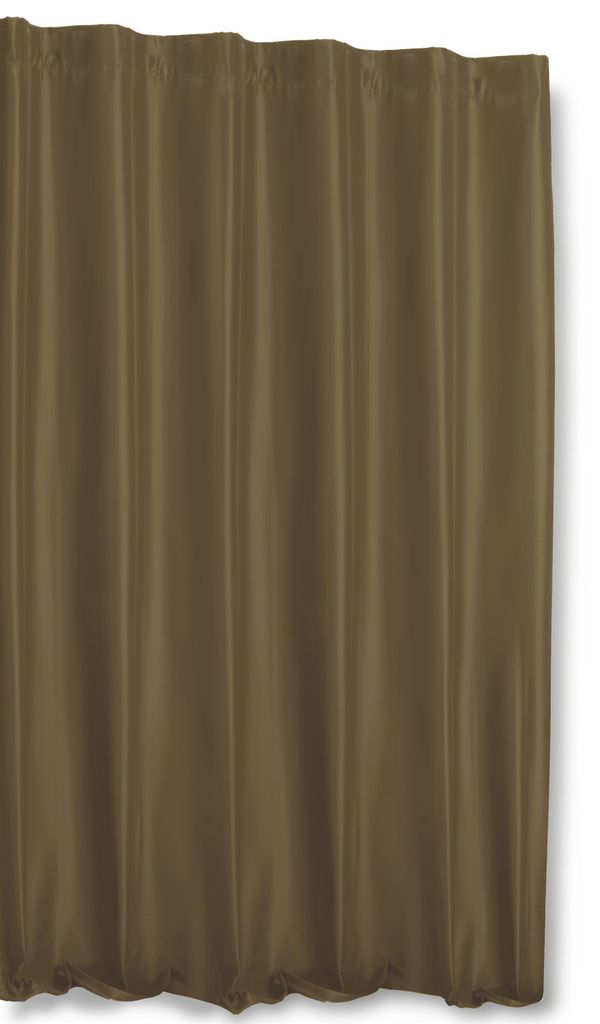 Thermovorhang Kräuselband taupe hell 245x245 cm blickdicht breit Polar Fleece Vorhang Alaska