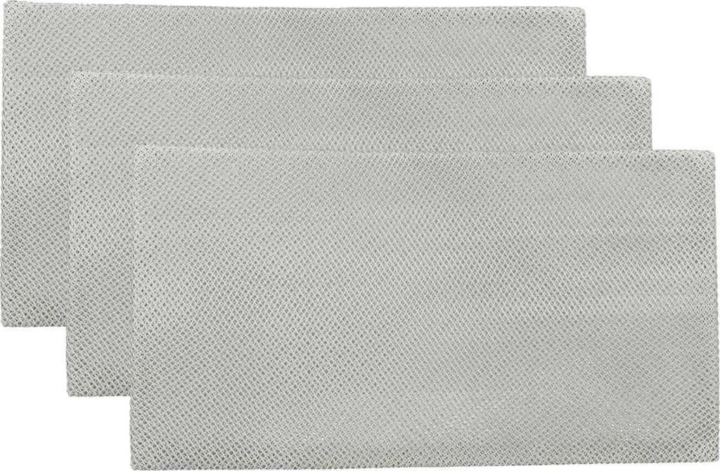 vhbw 3x Filter Metallfettfilter kompatibel mit Electrolux 570D-M9 94212188801, EFG532X 94212152302 Dunstabzugshaube - 36,6 x 20,1 x 6 cm, Metall