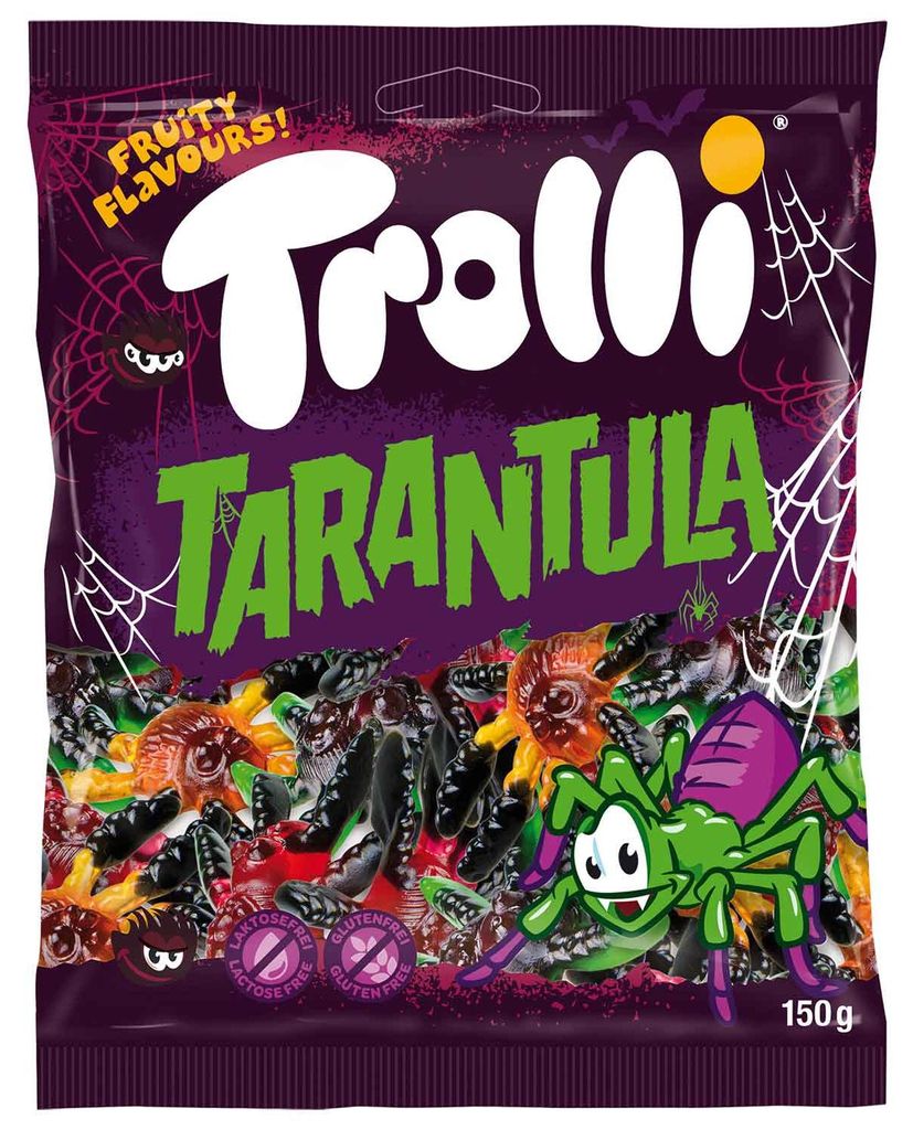 Trolli Tarantula o intensywnym owocowym smaku opakowanie Zdjęcie produktu 
