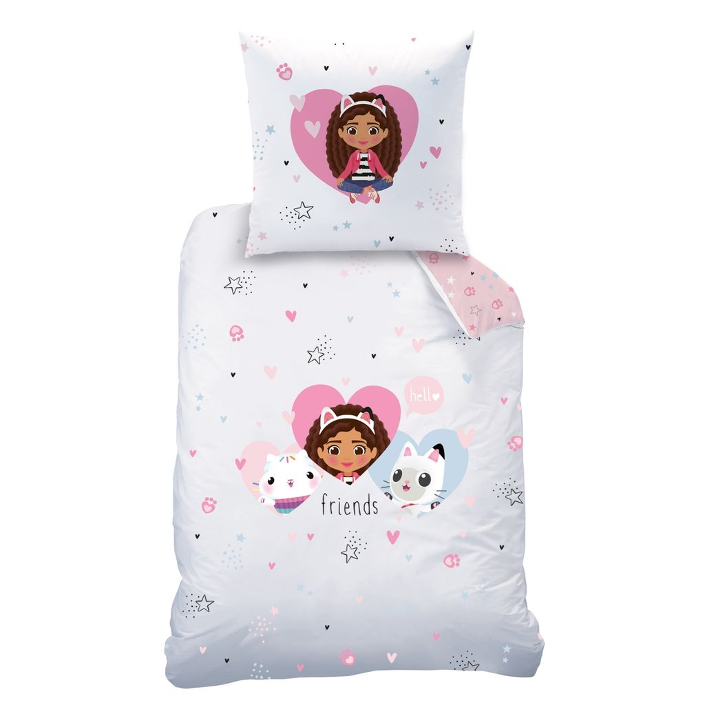Gabby's Dollhouse Bettwäsche für Kinder & Teenager, 135x200 Produktbild 