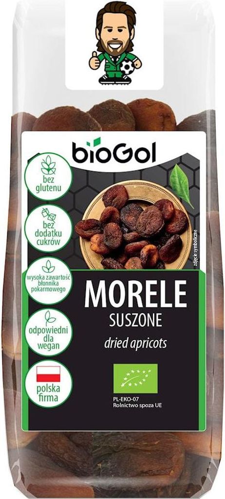 GLUTENFREIE -GETROCKNETE APRIKOSEN 150 g – BIOGOL