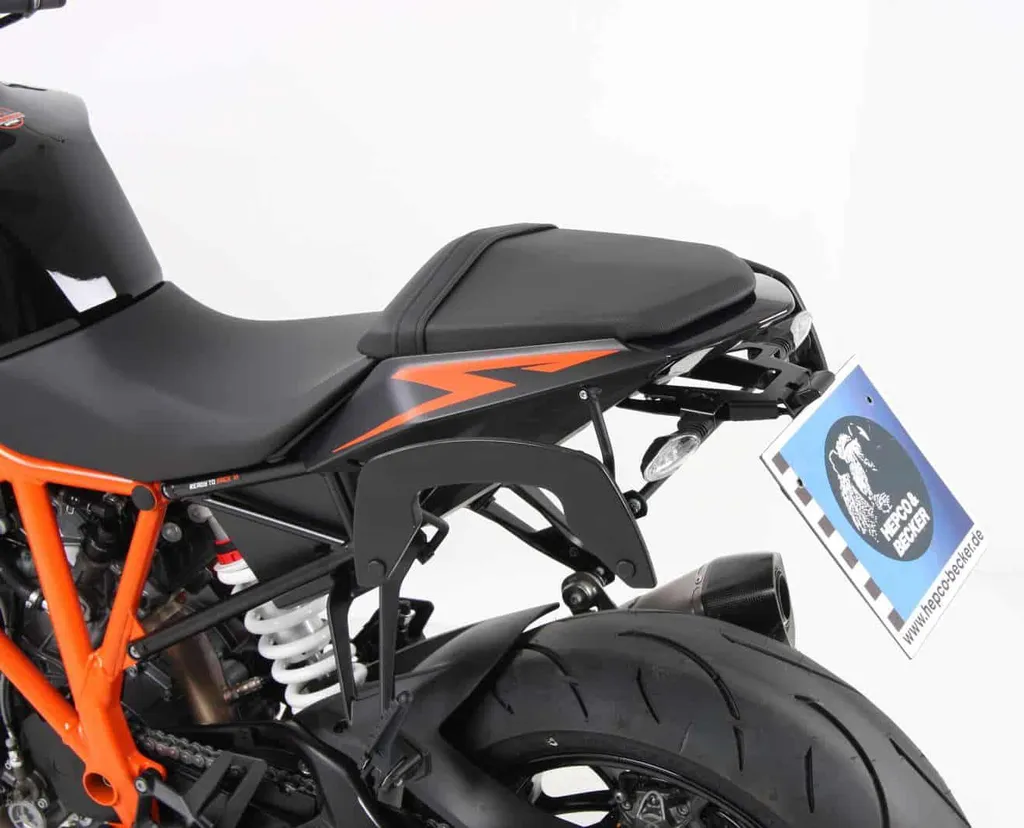 Solution bagagerie pour KTM 1290 Super Duke avec arrière court C-Bow