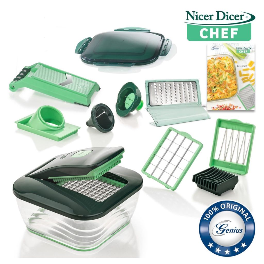 GENIUS Genius Nicer Dicer Chef Set 15-tlg. grün Obrázok produktu 