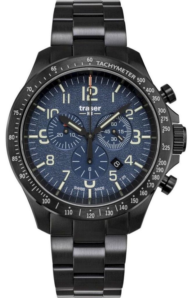 Traser Herrenuhr TS-109462 schwarz