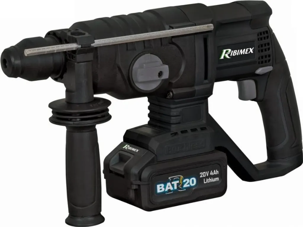 Perforateur-burineur sans fil 20V Ribimex idéal pour percer béton et pierre