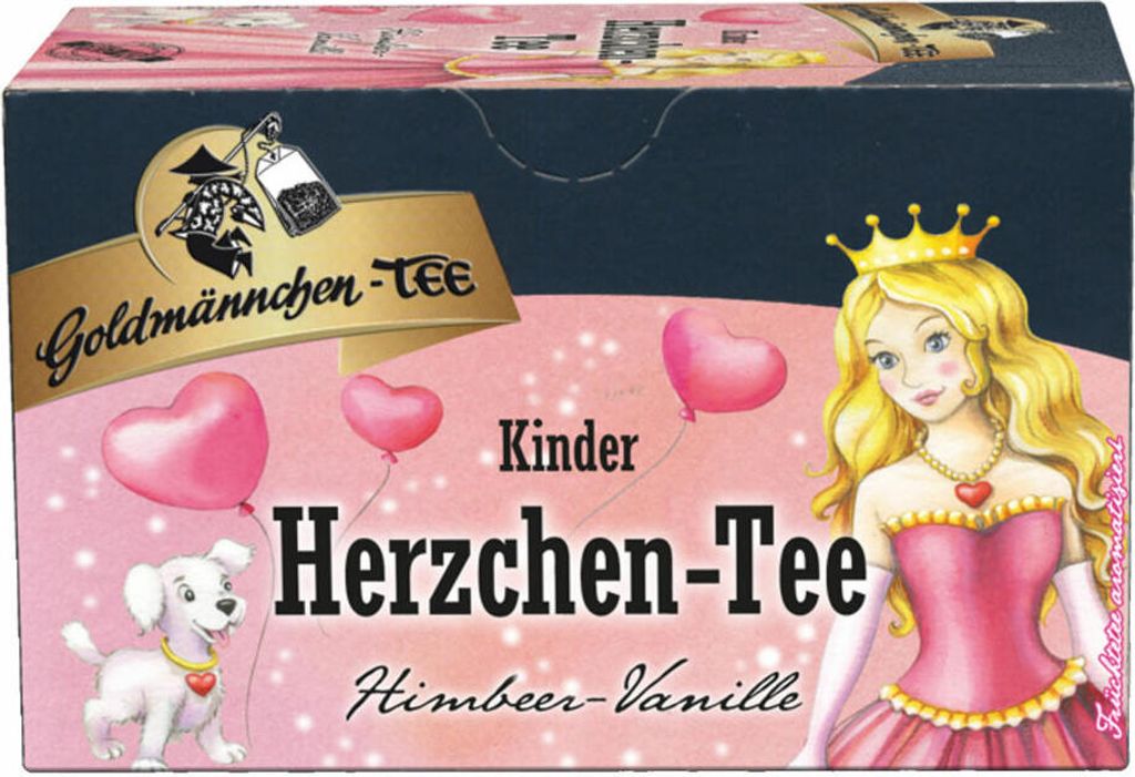 Goldmännchen Kindertee Herzchen-Tee, Kinder, Früchtetee, 20 Produktbild 