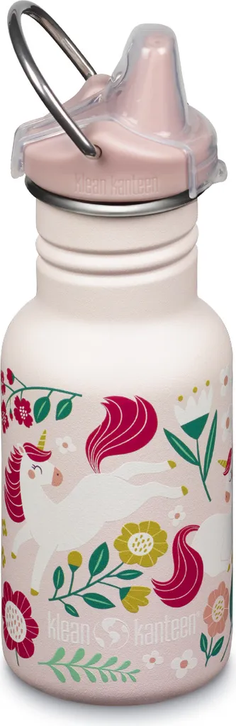 Borraccia Bambini Klean Kanteen 355ml Sippy - Unicorni Pink Offerta