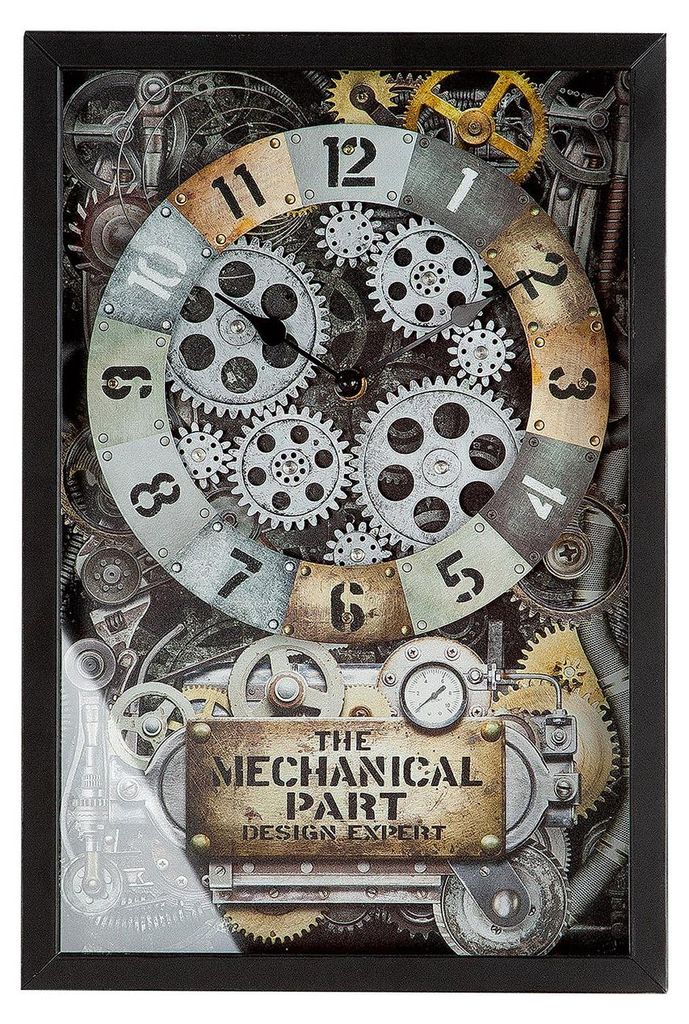Casablanca by Gilde Wanduhr Steampunk  H. 40,5 cm,46426 Produktbild 