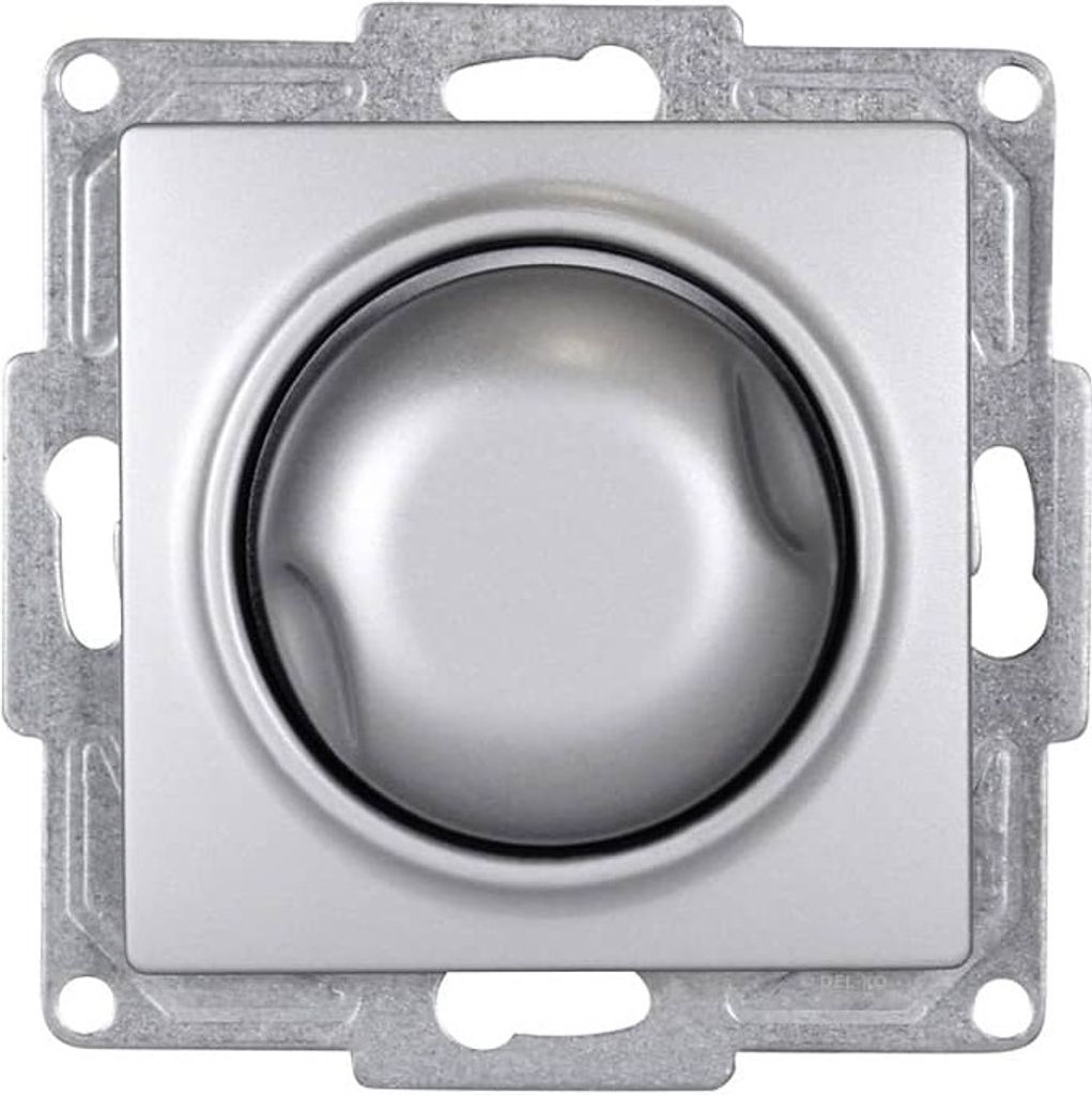 Gunsan Visage Dimmer Switch 1000W Unterputz Silber