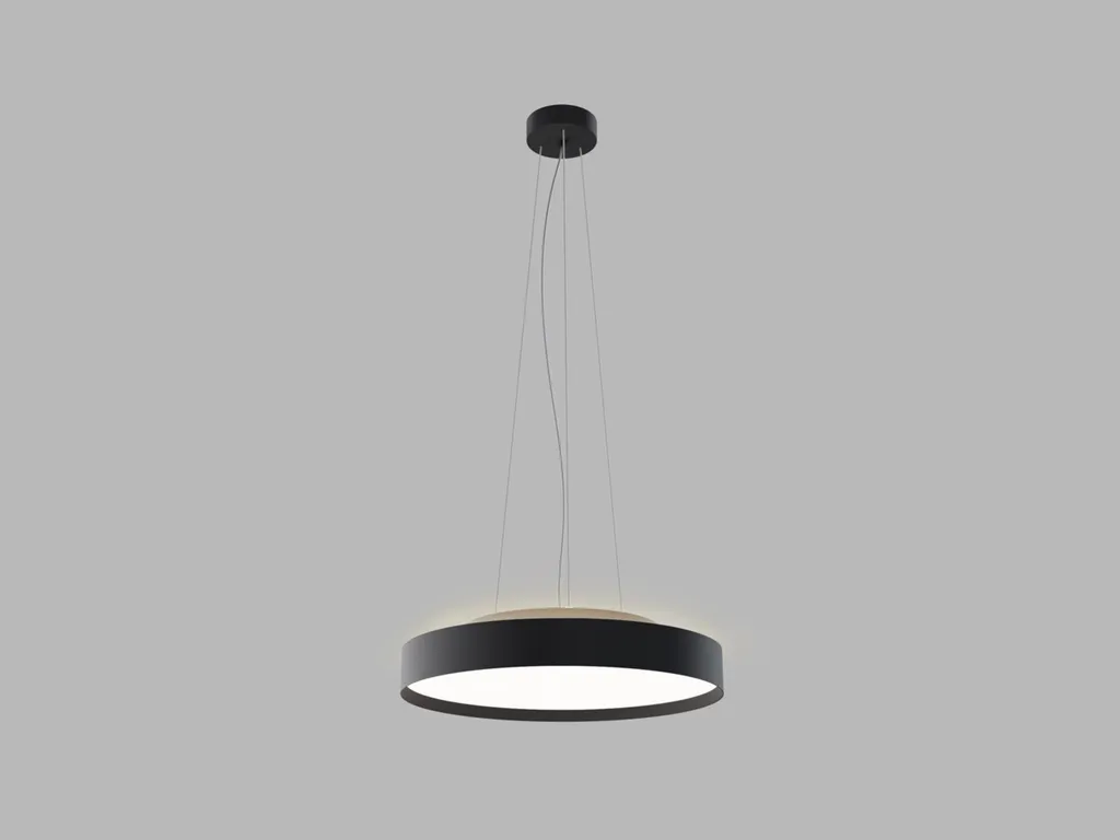 Suspension TORO 40 LED2 éclairage modulable pour salle à manger noir