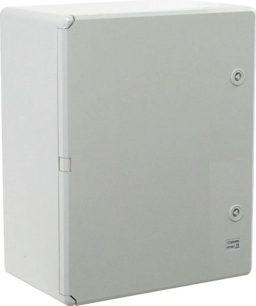 Tableau électrique plastique IP65 résistant P-BOX 3550 porte opaque