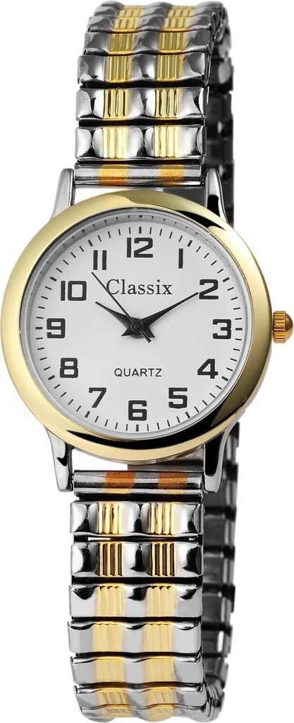 Classix 1700011-002 Analog Damenuhr mit Metallzugband Produktbild 