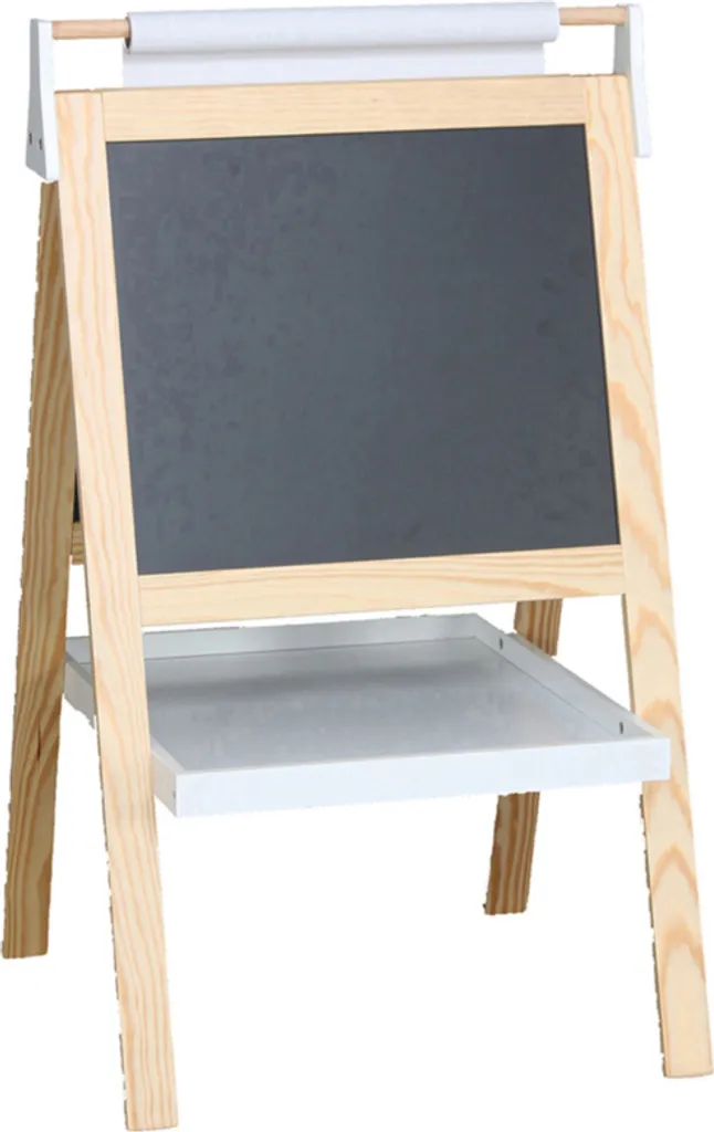 Chevalet de peinture enfant DOCHTMANN 95cm avec plateau de rangement