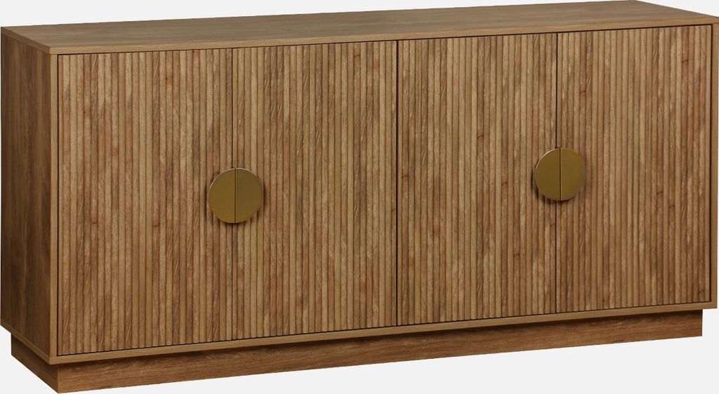 sweeek - Exotisches Sideboard 4-türig 160cm