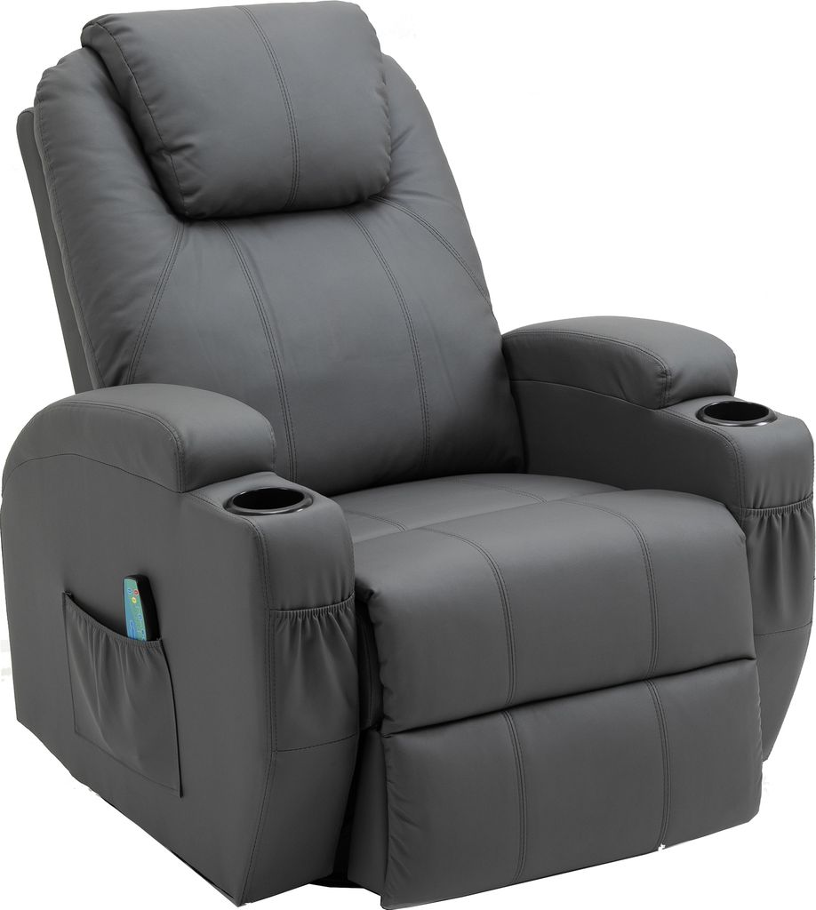 Massagesessel 360° drehbar Relaxsessel Wärmefunktion Produktbild