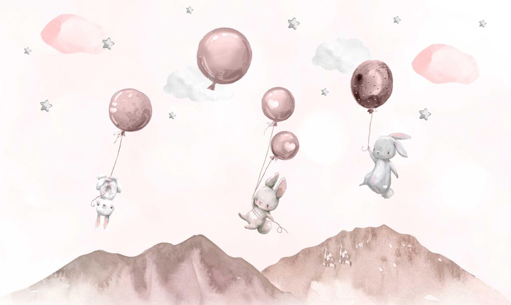Magnetmatte für Heizkörper, Heizungen, Hasen, Luftballons, Produktbild 