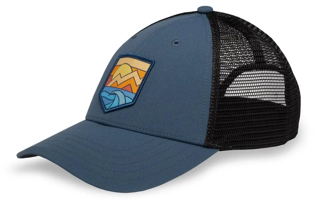 Casquette Sunday Afternoons LoPro Trucker - Protection Solaire Grise