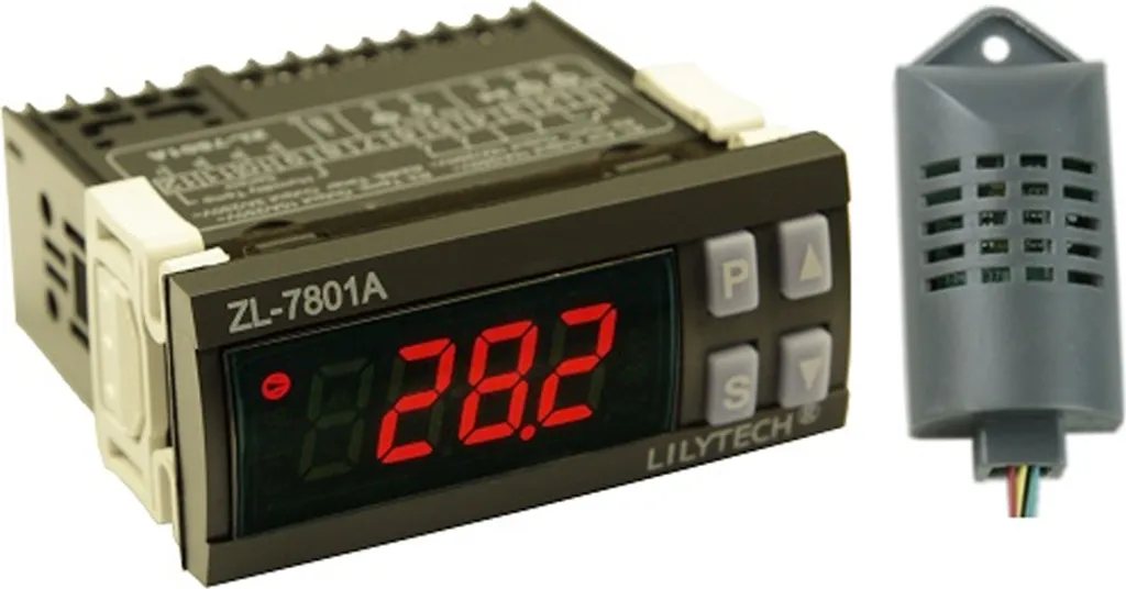 Thermomètre hygromètre automatique avec capteurs pour couveuse PID