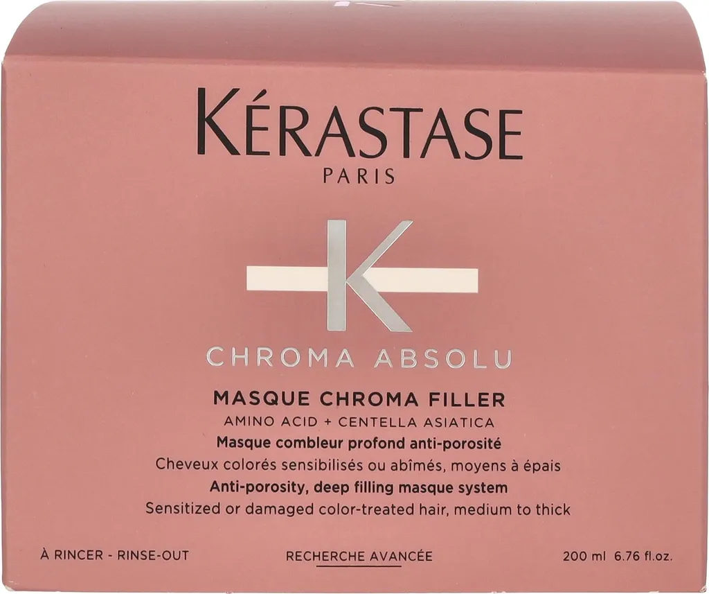 Soin Kérastase Chroma Absolu Masque Filler 200ml pour l'éclat durable