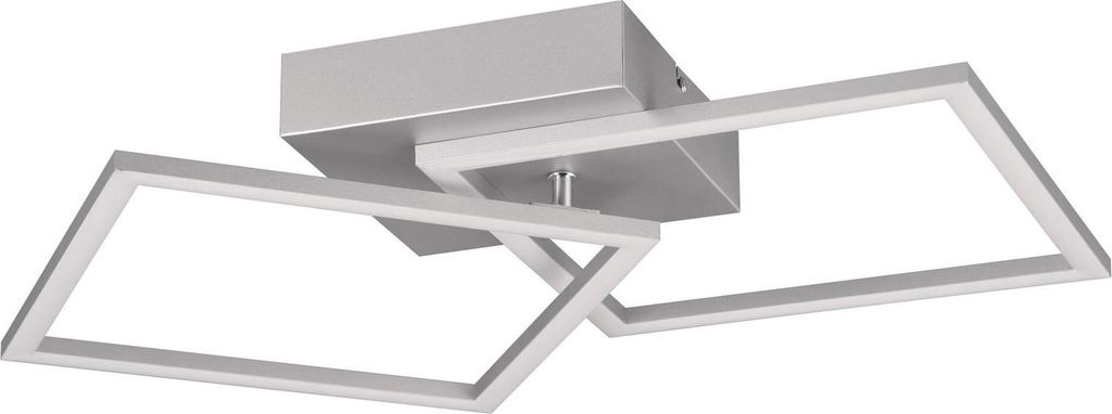 Lampa sufitowa nowoczesna srebrna kwadraty regulowana TRAIL Zdjęcie produktu 