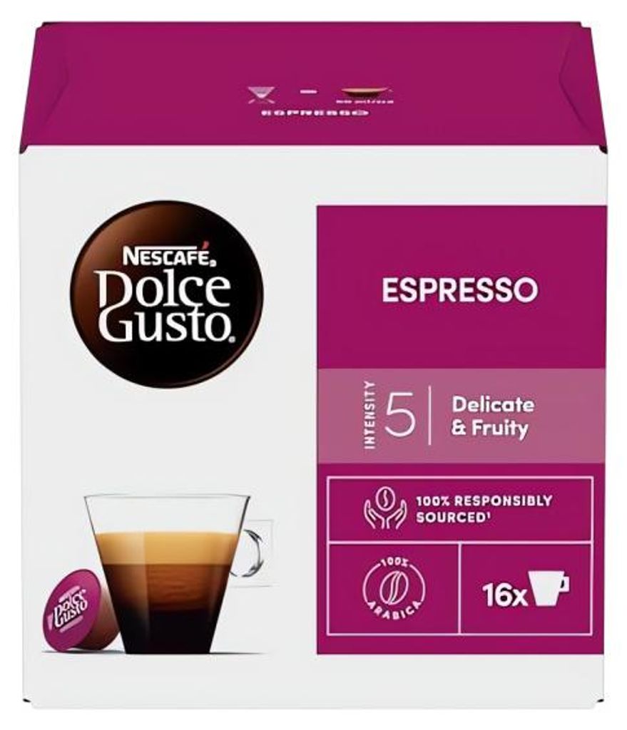 Kaffeekapseln NESCAFE Dolce Gusto Espresso 16 Getrnke