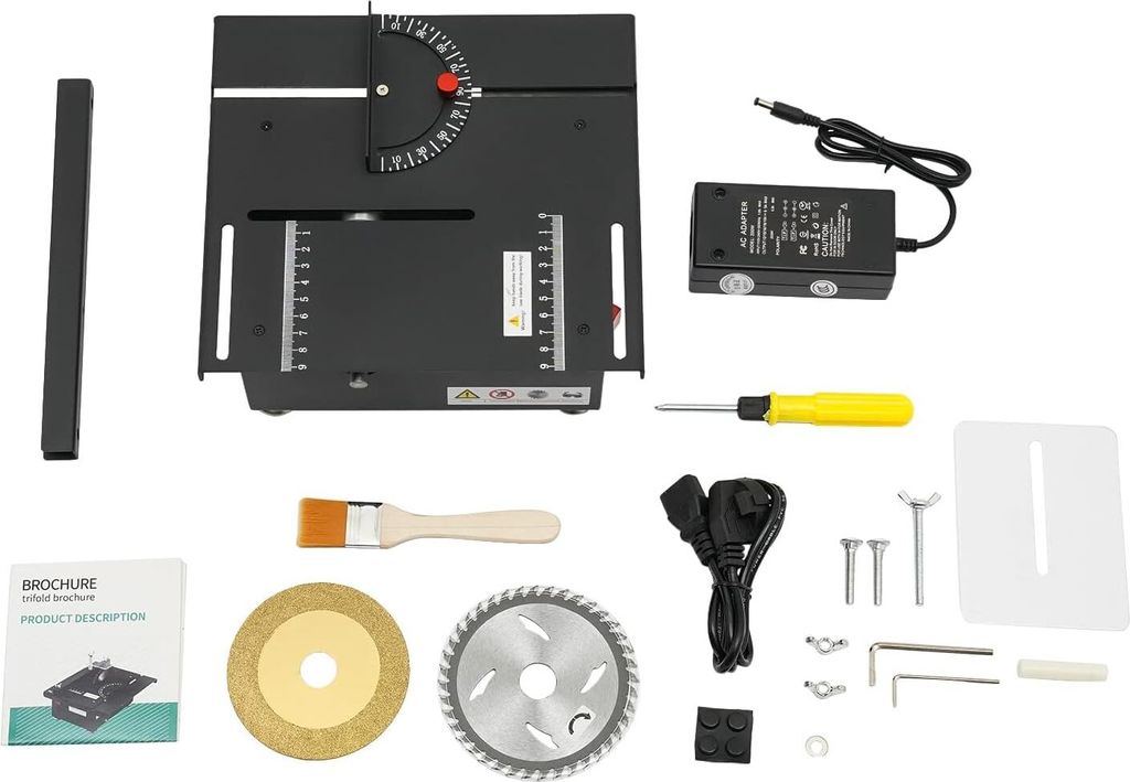 POWERTEC Staubhaube Für Tischsägen, 30,5 Cm Öffnung - Aus ABS, Passt Auf Delta, Ryobi & Craftsman