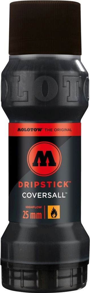 Dripstick Coversall 860 DS nachfüllbar 25mm signalschwarz Packung mit 6 Stück