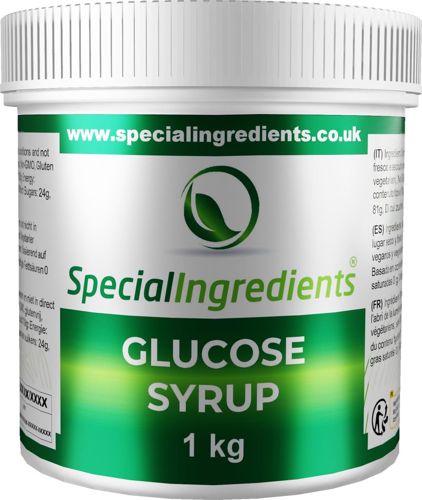 Special Ingredients Glukose-Sirup 1 kg - Süßungsmittel für n, Eiscreme und Getränke, Vegan, Lebensmittelqualität