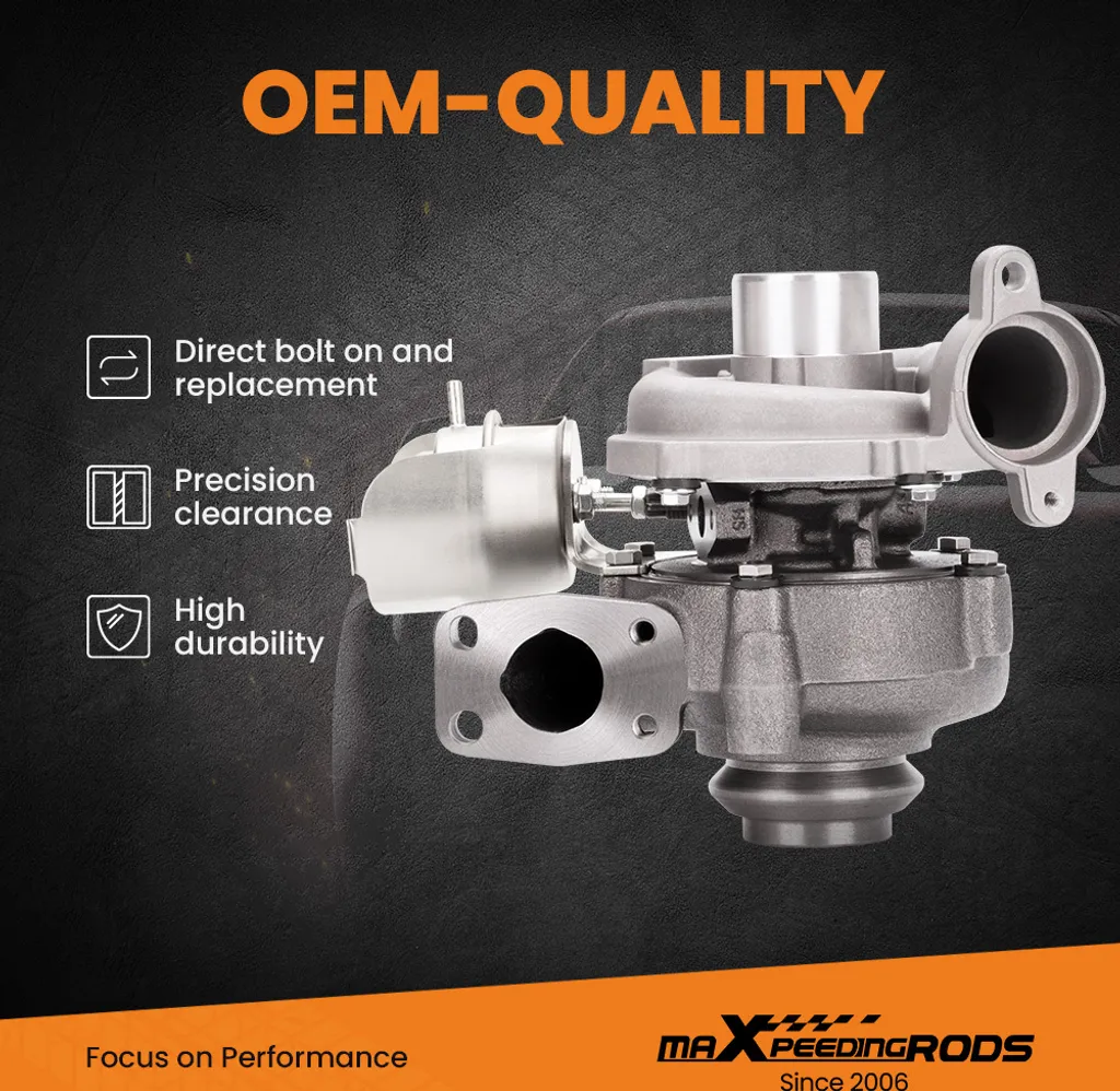 Turbo de remplacement 1.6L 110CV compatible avec Ford et Mazda 753420 - 10