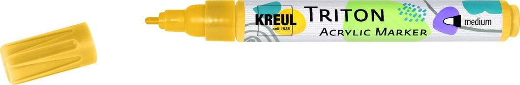 KREUL Acrylmarker TRITON Acrylic Marker maisgelb