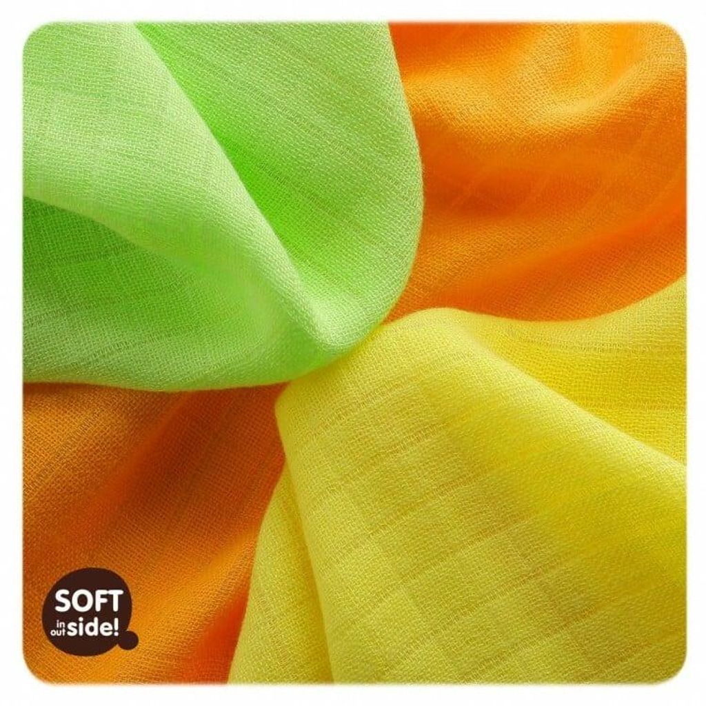 XKKO Bambusové obrúsky 30x30 COLOURS (9ks) Obrázok produktu 