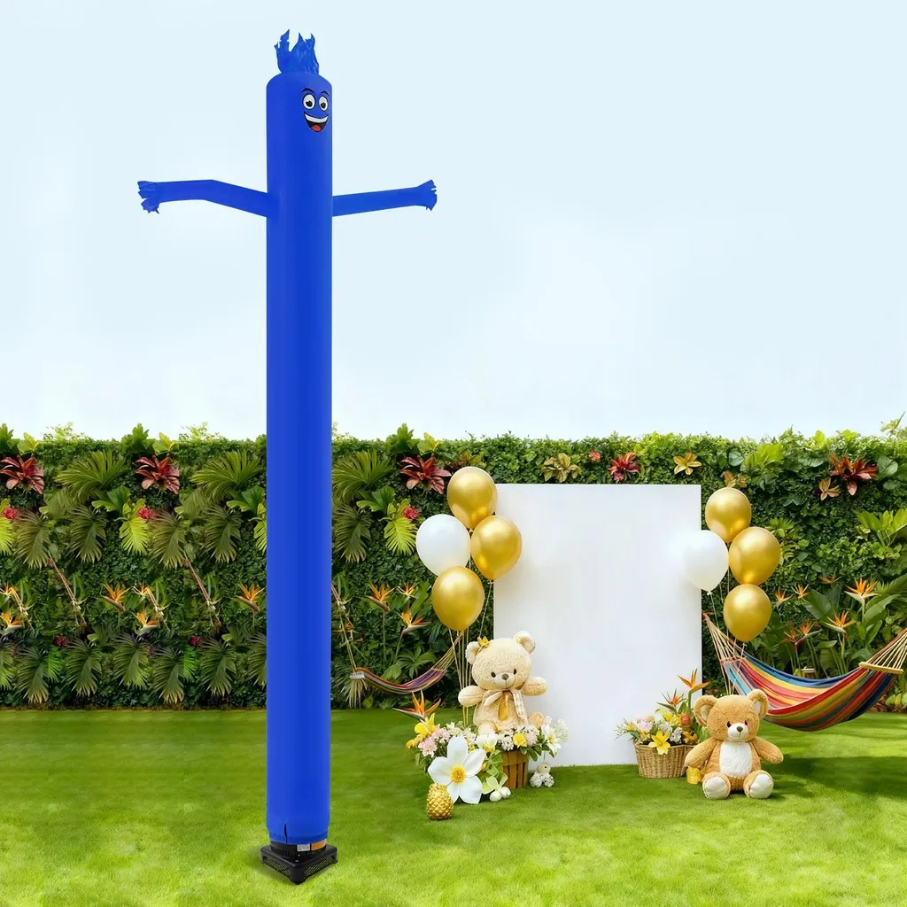 Skydancer Bleu 6m en Polyester 190D avec Compresseur 750W Puissant - 7