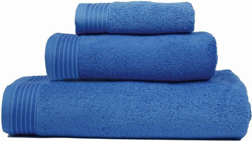 framsohn Walkfrottier Handtücher Premium 100% Baumwolle Frotteetücher saugstark waschbar pflegeleicht hochwertig strapazierfähig 30x50 cm Azur