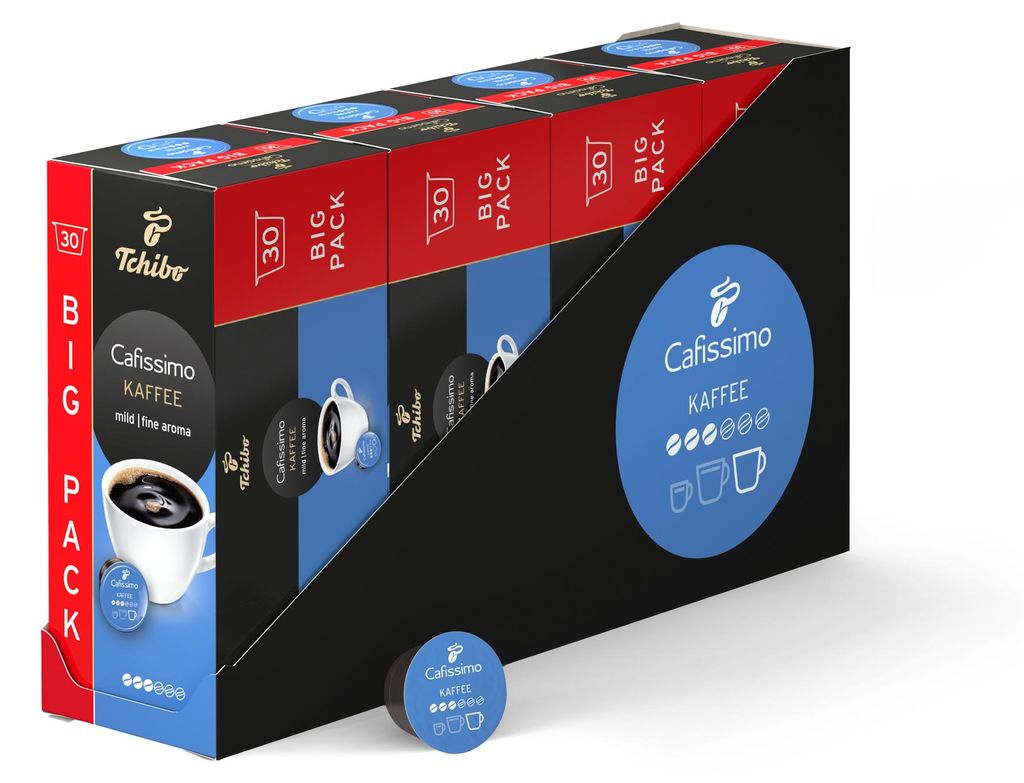 Tchibo Cafissimo Vorratsbox Kaffee Filterkaffee mild Produktbild 