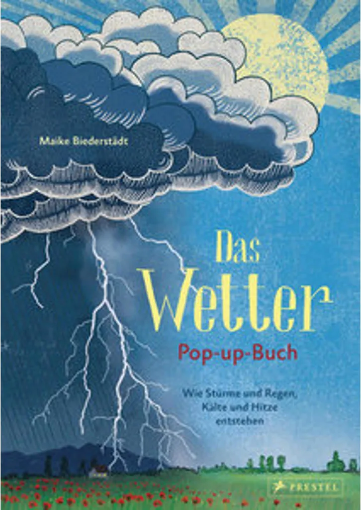 Livre Pop-up Das Wetter : Un album animé pour comprendre la météo