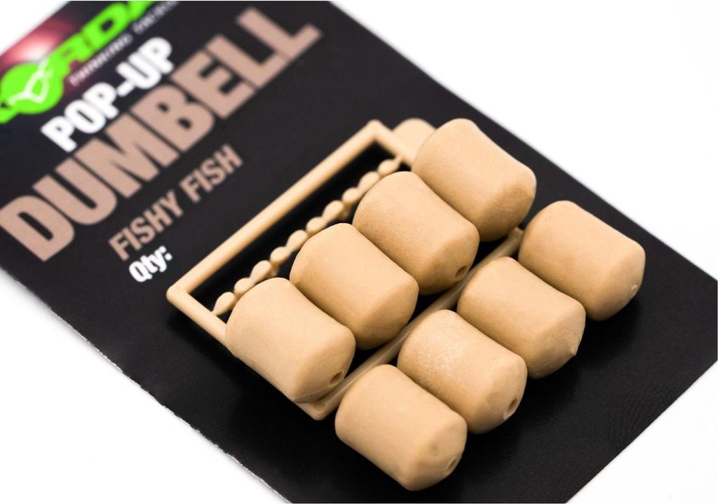 Korda Pop-up Dumbell Fishy Fish - Künstliche Karpfenköder, Größe/Packungsinhalt:8mm - 10 Stück