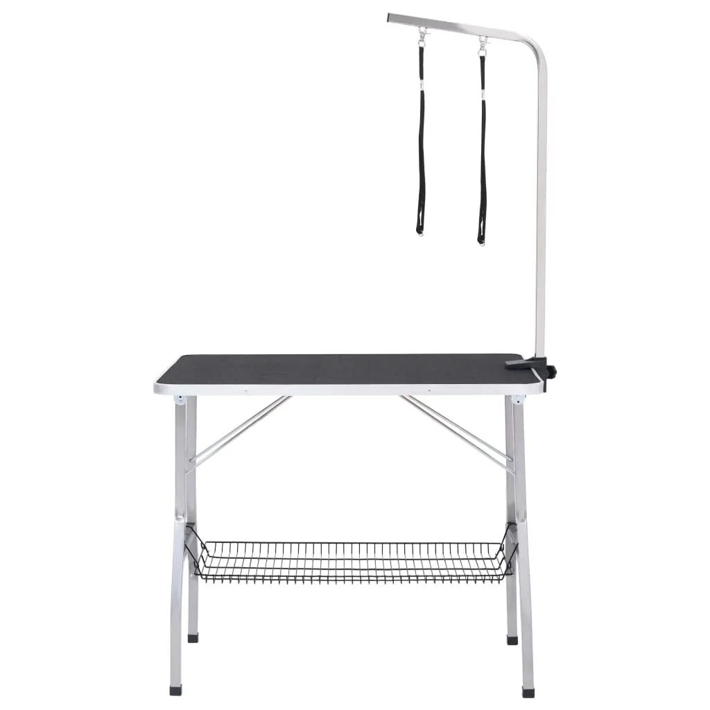 Table de soin pour chiens réglable avec panier : idéale pour le brossage - 3