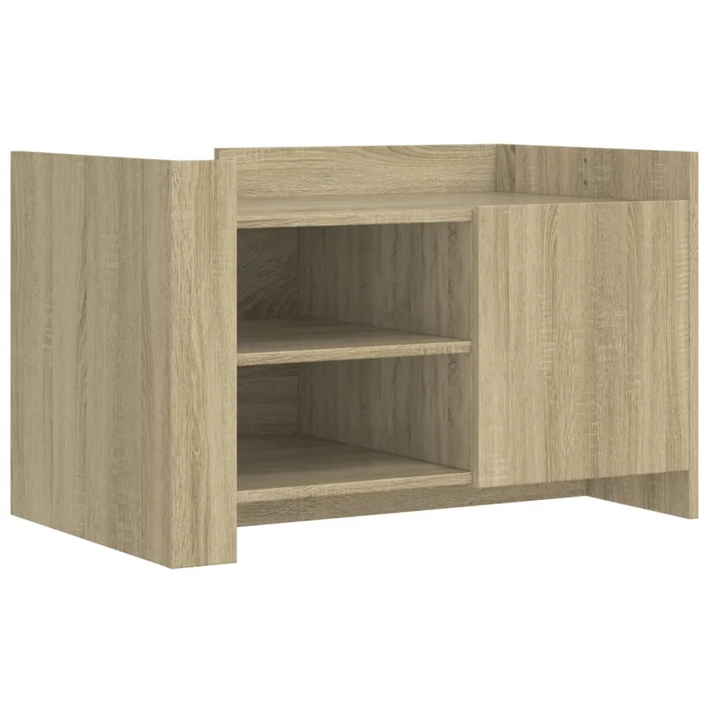 Tavolino da Salotto 80x50x50 cm Rovere Sonoma | Arredo Moderno