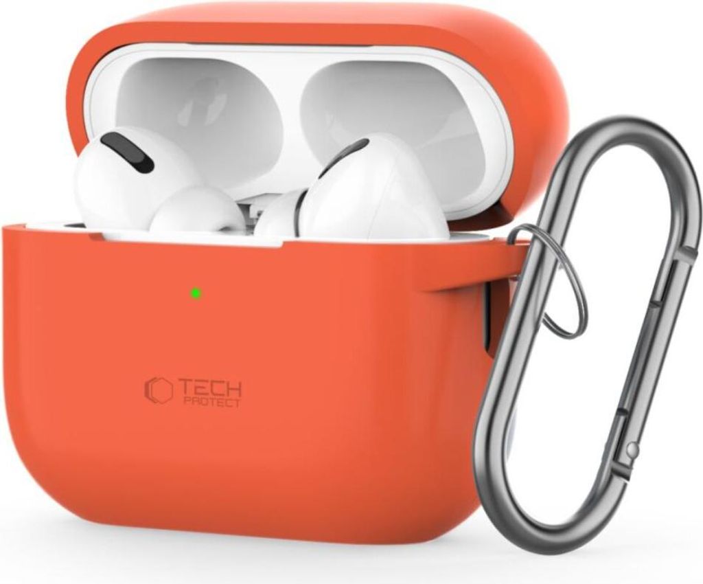Tech-Protect Silikonhülle für Apple AirPods Pro 1, 2 - Orange